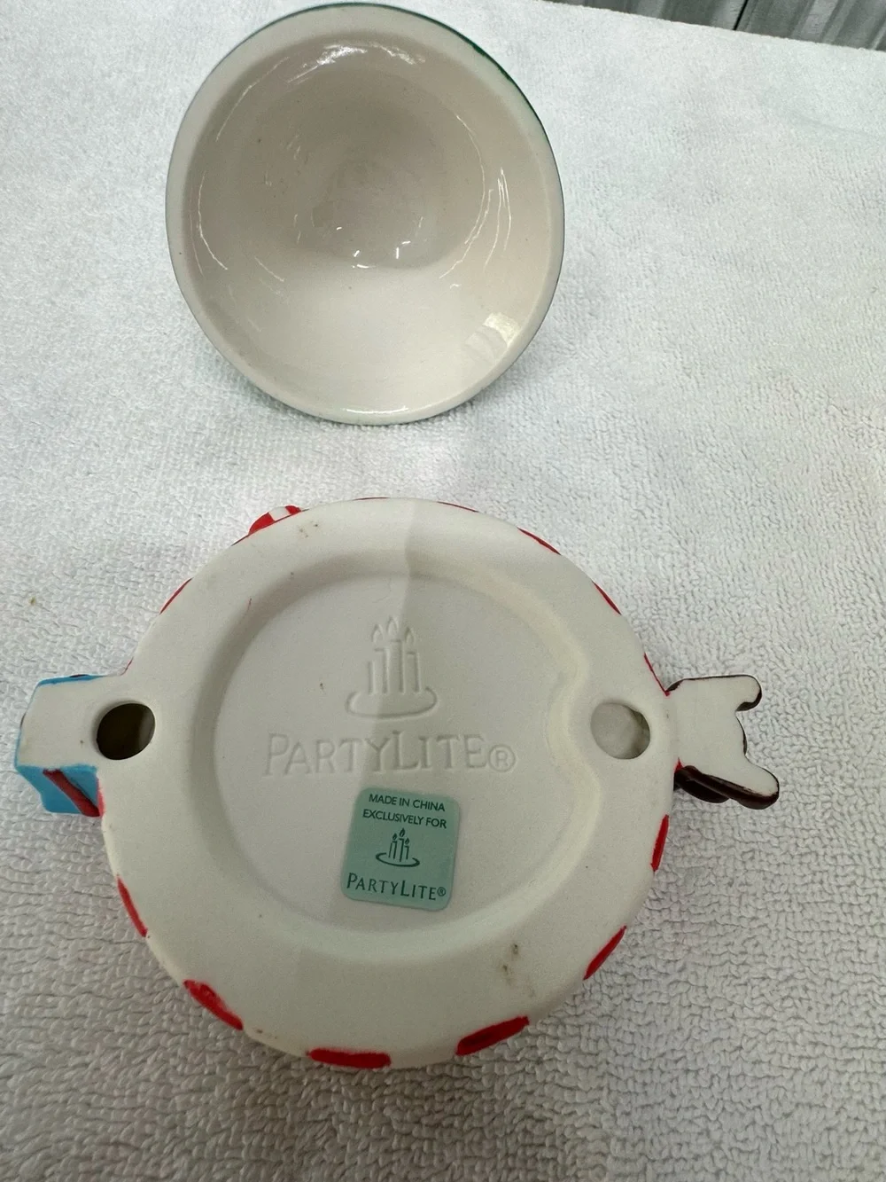 PartyLite retired glowing
